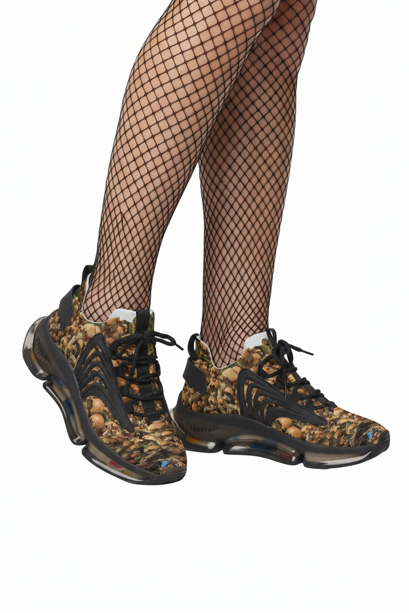 Pilzschuhe - Mesh-Sneakers
