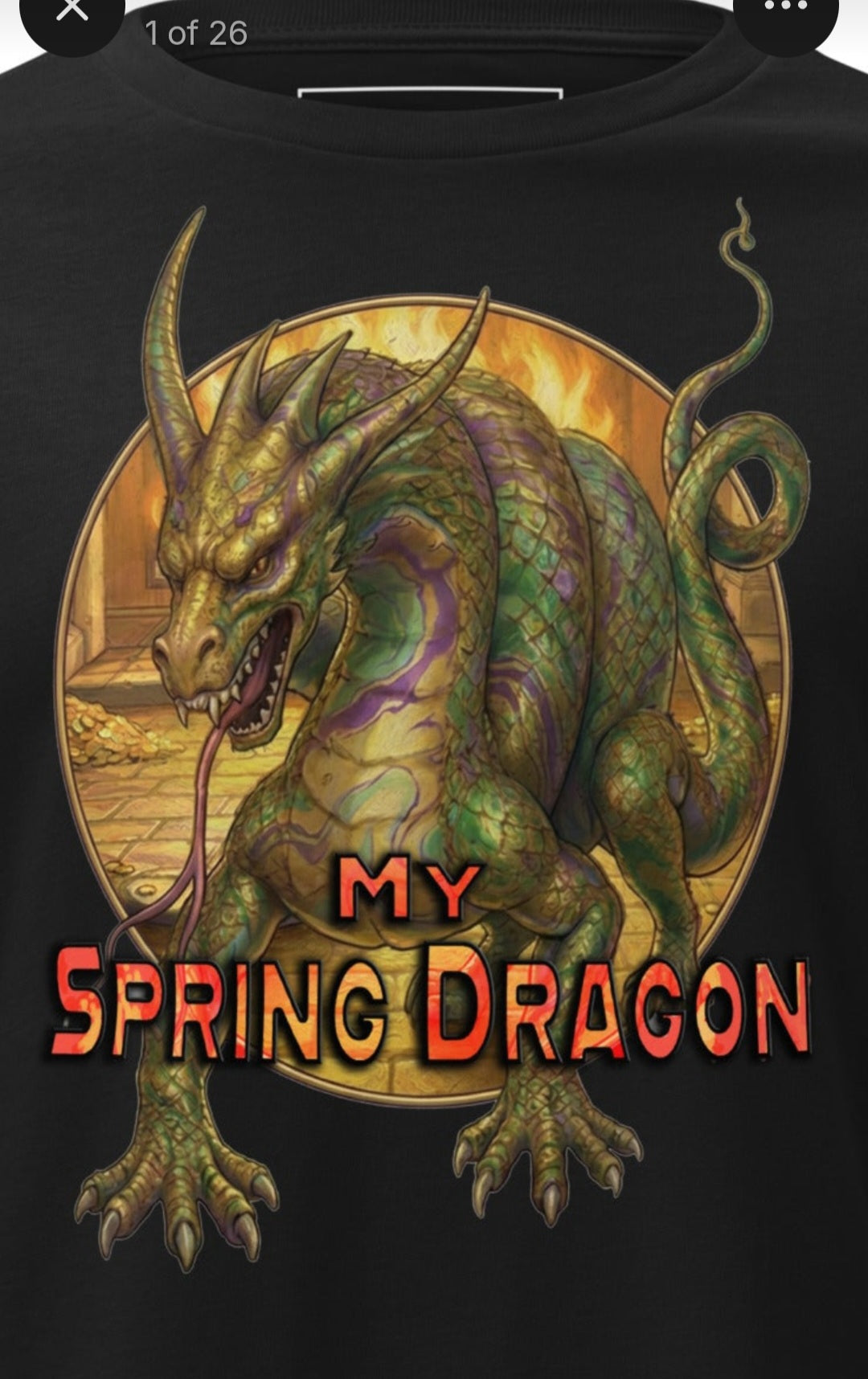 My Spring Dragon Logo Relaxed Tee